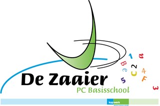 Het nieuwe logo van PCB De Zaaier