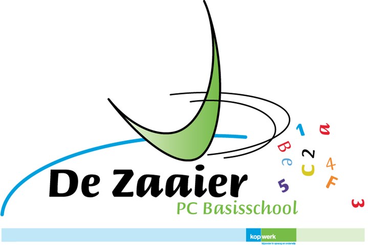 Het nieuwe logo van PCB De Zaaier