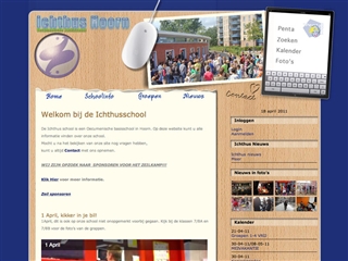 Restyling Website Oecumenische Basisschool Ichthus te Hoorn
