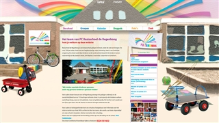 Schoolkrijtje voor PCB De Regenboog in Stroet