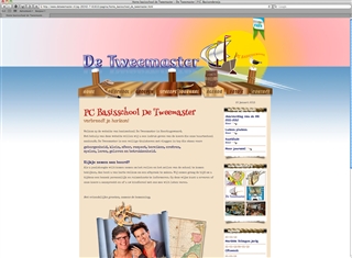 Nieuwe website voor basisschool De Tweemaster Heerhugowaard