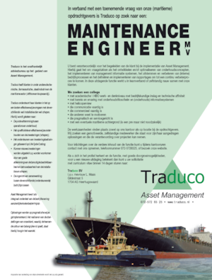 Opdrachtgever Traduco Asset Management