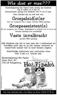 Opdrachtgever Hoi Pipeloi