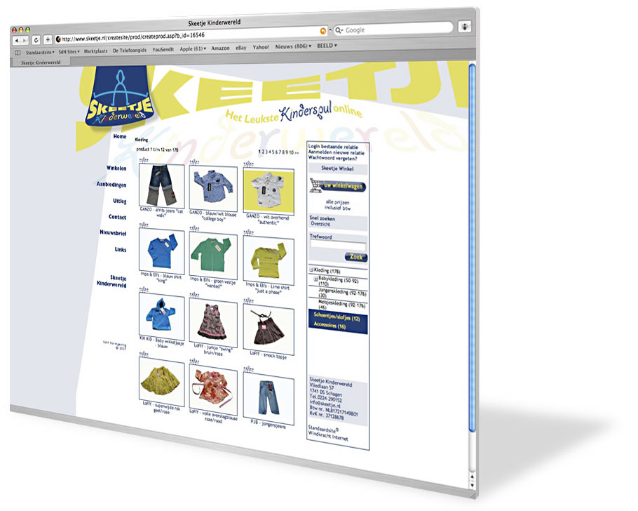 Webwinkel Skeetje van start!