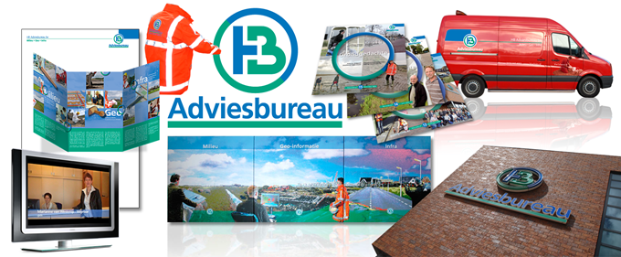 Huisstijl voor HB Adviesbureau uit Alkmaar